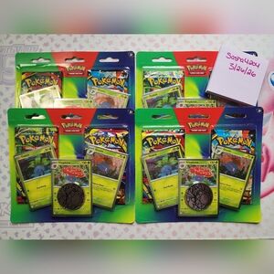 Lot Of 4, Pokemon Two Pack Blister. Factory Sealed.